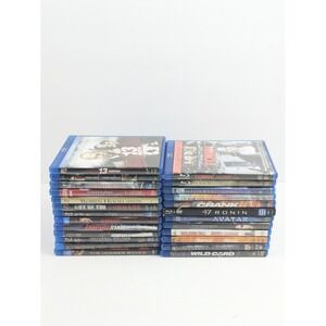 Blu-ray Movie Lot Action Thriller Sci-Fi Superhero War Crime Drama Bundle